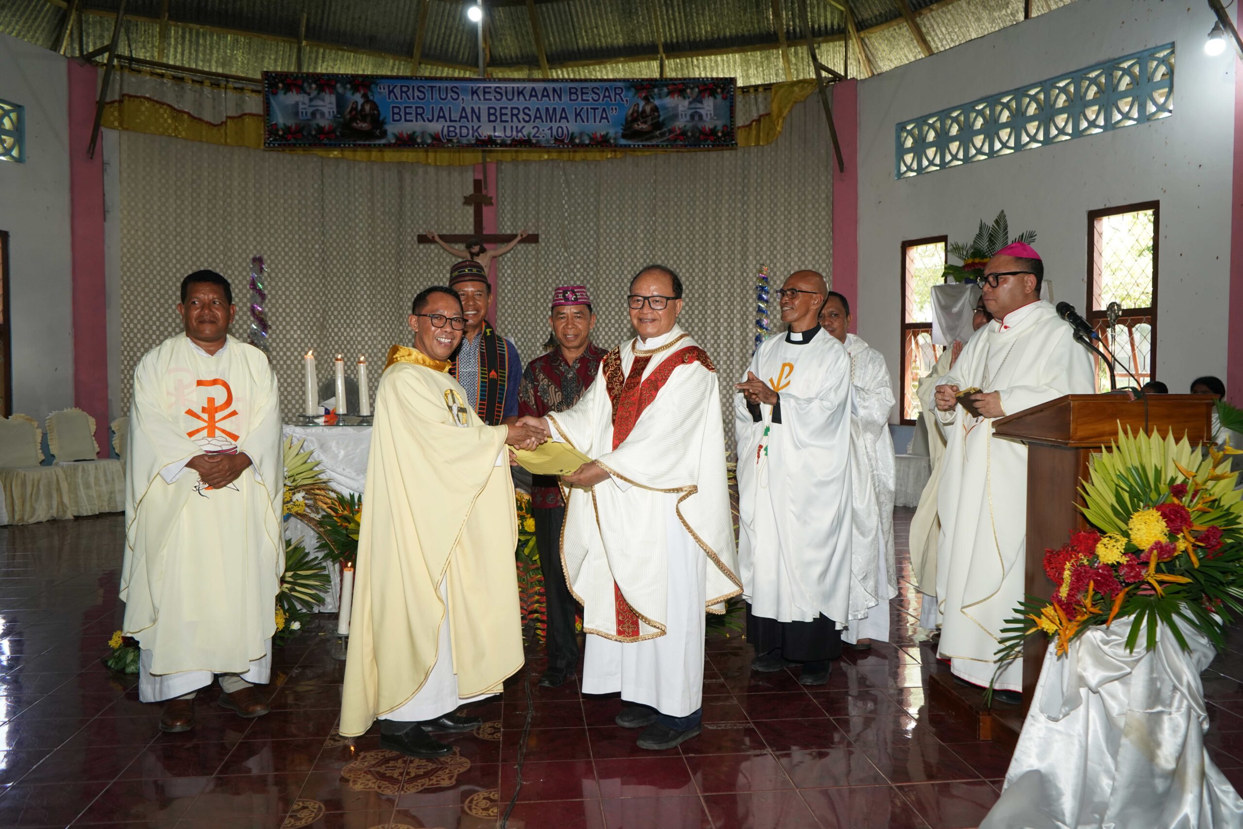 Pengumuman: Merombok Jadi Paroki Baru di Keuskupan Labuan Bajo